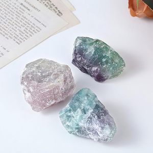 Super vente sur la pierre de fluorite brute naturelle d'agate Soha pour le culbutage et l'utilisation métaphysique et la méditation et le Feng Shui en vente - Product Image 2