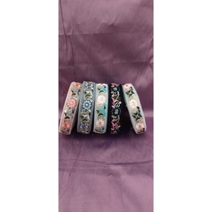 ผ้าลูกไม้ปักลายดอกไม้สำหรับชุดราตรีและดีไซน์เนอร์จากโรงงานที่เชื่อถือได้สินค้ายอดนิยม - Product Image 6