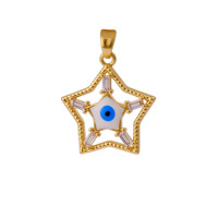 Collier tendance en acier inoxydable plaqué platine avec pendentif cœur, breloques lune et étoile 19mm, bijoux cosmiques EL JOYERO, cadeau pour homme