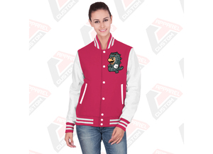 Hot Selling <b>Men's</b> Casual Street Wear Canvas Varsity <b>Jacket</b> with Stand Collar Customized Printing Breathable Waterproof - Product Image 4