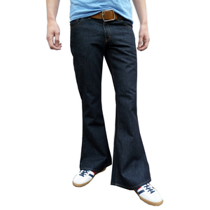 กางเกงยีนส์ผ้ายีนส์สำหรับผู้ชายสไตล์สตรีทเข้ารูปทันสมัยดีไซน์ใหม่ - Product Image 1