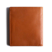 Dompet pria Anti Maling kulit asli ramping kualitas tinggi harga pabrik dompet pria kulit PU penjepit uang modis