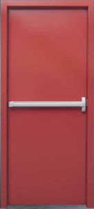 Portes coupe-feu contemporaines en acier inoxydable de haute qualité, à une ou deux battants, résistance au feu, différentes tailles disponibles - Product Image 3