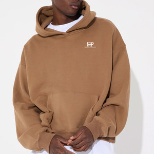 Sudadera con Capucha Extra Grande para Hombre, Sudadera de Manga Larga, Estilo Urbano Moderno, Otoño Invierno, Sudadera Holgada para Hombre - Product Image 5