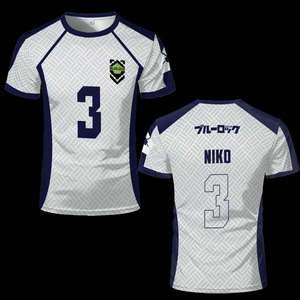Camiseta de Fútbol de Anime Blue Lock para Hombre, Nueva Colección 2025, Camiseta Deportiva con Cuello Redondo para Mujer, Camiseta Informal de Manga Corta para Niños - Product Image 3
