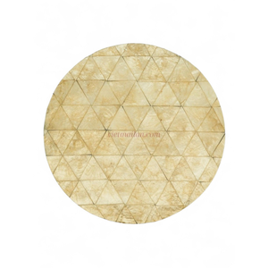 Set de table rond en capiz inspiré de la vie côtière pour la décoration de table à la maison et l'usage quotidien en provenance du Vietnam - Product Image 1