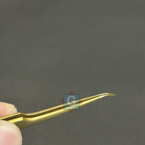 Pince à épiler d'isolation de cils en acier inoxydable de haute qualité - Product Image 2