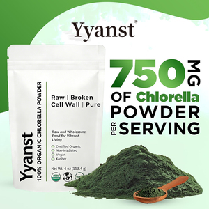 Chlorella de marca privada de alta calidad. Aumenta la energía, mejora la digestión para el apoyo diario de la salud. Polvo. - Product Image 4