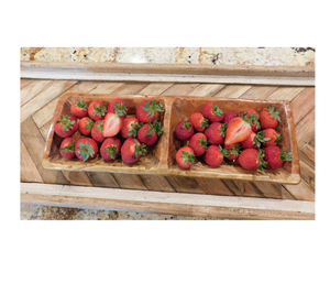 Handmade <b>Wood</b> <b>Fruit</b> <b>Bowl</b> Natural Polished Wooden dough <b>Bowl</b> Sustainable Eco Friendly Kitchenware - Product Image 1