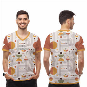 เสื้อยืดผู้ชายระบายอากาศได้, เสื้อยืดผู้ชายสไตล์ใหม่ - Product Image 1