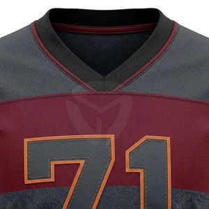 <b>Game</b> Ready American Football Jersey Durable Fabric Breathable Material Comfortable Fit For Matches And Training Sessions - Product Image 5