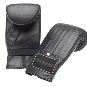 Real Manufacturer's Leather Boxing Gloves 8oz Sparring PVC <b>Bag</b> Mitts With <b>Punching</b> Features Printed Pattern Sporting Applicable - Product Image 4