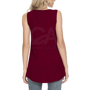 Plus Size Cotton Polyester Made Women Tank <b>Top</b> Hot Selling Low Price Women Tank <b>Top</b> Made in Pakistan - Product Image 5