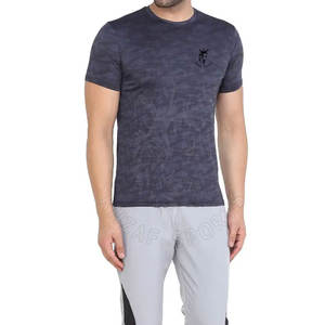 Venta al por mayor tasa de medias mangas camisetas de los hombres Sisa algodón liso personalizado media manga Fitness camisetas para hombres 2025 - Product Image 5