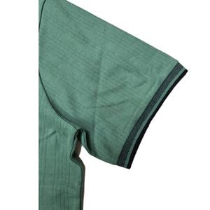 Dernier modèle Design Couleur unie 100% coton pour homme Polo à col rabattu respirant tricoté en vente pour adultes Bangladesh - Product Image 6