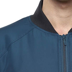 Vente en gros 100% polyester hommes blouson aviateur dernière conception avec col montant et imperméable veste d'hiver avec logo avant - Product Image 5