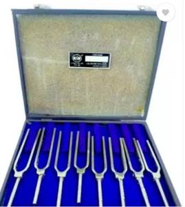 Diapason en alliage d'aluminium 128Hz256Hz512Hz1024Hz2048HZ pour la thérapie sonore et la guérison sonore SLK - Product Image 1