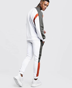 2025 Unisex Custom Logo One Stripe Breathable Cotton <b>Jogging</b> Tracksuit Men's Sport Sweatsuit Set for <b>Maternity</b> Plain Winter - Product Image 1