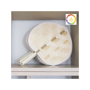 พัดลมมือถือทำจากไม้ไผ่ออกแบบมาเพื่อยกระดับการตกแต่งภายในด้วยเวียดนามที่ดูเป็นธรรมชาติและสง่างามเหนือกาลเวลา - Product Image 5