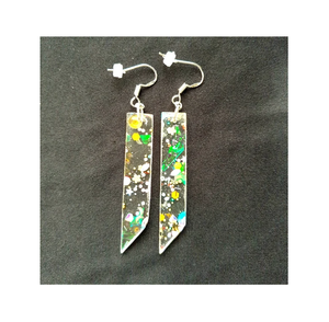 Fabuleux boucle d'oreille résine designer boucle d'oreille en gros à la mode vêtements de fête à la mode pris en charge pour toutes les saisons boucle d'oreille ensemble meilleur prix - Product Image 4