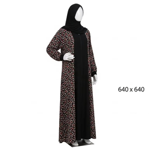 Traditional Anti-Shrink Abaya for Adults, Comfortable, Durable, Elegant Design, Perfect for Daily Wear Modest Fashion - Product Image 3