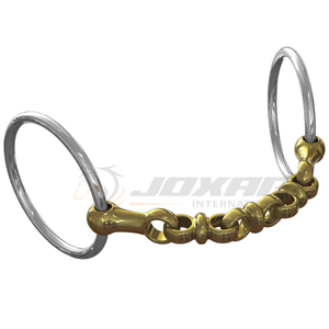 บิตม้าสแตนเลสขัดเงาแข็งแรงสร้างขึ้นเพื่อการควบคุมที่สะดวกสบายช่วยรักษาความดันและจุดชี้นำที่ชัดเจนขณะขับขี่ - Product Image 4