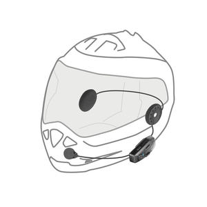 U-COM 7R para Intercomunicador Bluetooth, Sistema de Comunicación para Motocicletas - Product Image 3