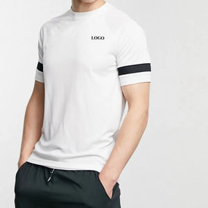 การออกแบบล่าสุดผู้ชายที่ต้องการมากที่สุดเสื้อยืดลําลองพื้นฐานขนาดใหญ่แขนสั้นขายในราคาถูกเสื้อยืดผู้ชายสําหรับขาย - Product Image 4