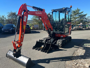 Nouvelle mini-excavatrice Kubota KX027-4 à vendre, excavatrice compacte sur chenilles, fournisseur prêt à expédier - Product Image 1