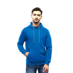 OEM Oversized Custom logo Plain Blank Drop Shoulder Cotton French Terry <b>Lightweight</b> Embroidery Drawstring <b>Hoodies</b> for <b>men</b> - Product Image 1