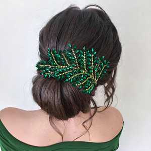 Diadème Bridella BHP759 en argent, strass et cristal, décoration de cheveux, ajustement confortable et sécurisé, événements formels, mariages, bals de promo, anniversaires - Product Image 6