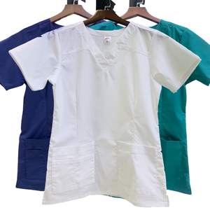 Ensembles de gommage médical uniformes pour femmes et hommes Bon anti-poussière et absorbant l'humidité pour les femmes ODM/ OEM FMF VN Vêtements du fabricant vérifié - Product Image 1