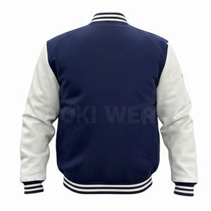 Outdoor Use Adult Letterman <b>Jacket</b> Stand Collar Men Letterman <b>Jacket</b> <b>Plus</b> <b>Size</b> Letterman <b>Jacket</b> - Product Image 3