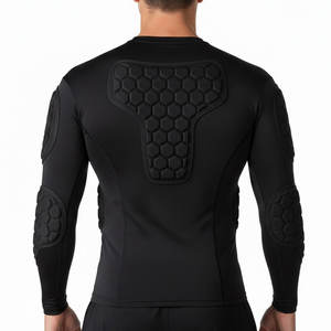 เสื้อป้องกันระดับมืออาชีพ ออกแบบมาด้วยแผ่นรองซับแรงกระแทก สำหรับการขี่กีฬา การฝึกซ้อม และการป้องกัน - Product Image 5