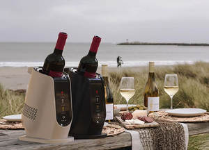 [Hylium Industries] Enfriador de vino inalámbrico Premium Enfriador de vino blanco () con tecnología de enfriamiento termoeléctrico ecológico - Product Image 2