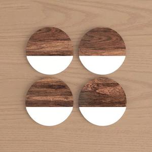 Sous-verres en bois de résine de créateur les plus recherchés Meilleur approvisionnement pour usage domestique et cadeaux Tapis et tampons - Product Image 4