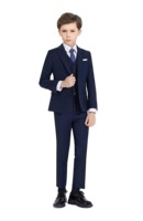 Setelan Jas Pria Buatan Tangan, Lipit, Slim Fit, Formal, untuk Pesta Ulang Tahun, Bahan Worsted, Warna Dapat Disesuaikan, Bernapas