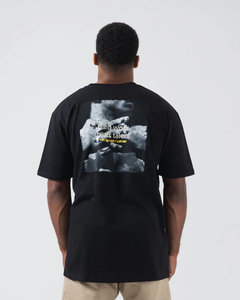 Streetwear personnalisé OEM T-shirt sérigraphié manches courtes double couche lavé à l'acide vintage pour hommes - Product Image 5