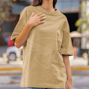 Nuevo estilo Ropa de verano Mujeres Camisetas Manga corta Tela de algodón Camisetas de gran tamaño para adultos Venta en línea - Product Image 4