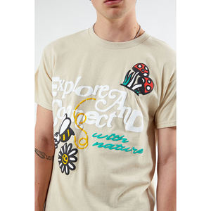 Camisetas personalizadas de algodón suave de alta calidad para hombre, diseños personalizados y logotipos de gran tamaño para ropa informal de marca - Product Image 2