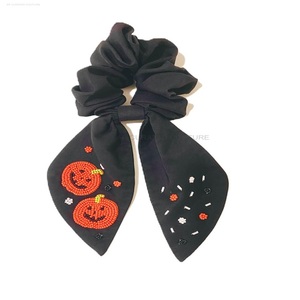 Trendy Taylor Swift Indian Hand Embroidery Seed Beaded <b>Scrunchies</b> Hair Accessory with Beaded <b>Scrunchies</b> - Product Image 3