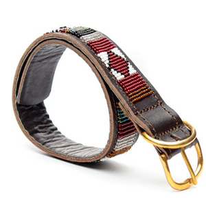 Laisse de luxe pour animaux de compagnie collier de chien en cuir souple de haute qualité texture de velours confortable sangle rembourrée réglable dentelle - Product Image 4