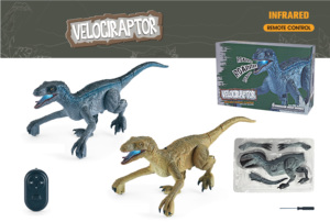 Juguete de <span class=keywords><strong>dinosaurio</strong></span> de simulación eléctrica Raptor infrarrojo con <span class=keywords><strong>control</strong></span> de sonido y luz Emote Incluye <span class=keywords><strong>control</strong></span> <span class=keywords><strong>remoto</strong></span> - Product Image 2
