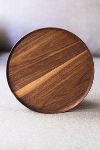 Vaisselle décorative rectangulaire en bois massif véritable naturel, plateau de service à fruits, plateau de service à café, plateau de service à café - Product Image 4