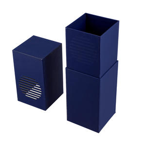 Caja de botella de papel Kraft resistente Revestimiento de esponja en relieve de laminación mate-Embalaje ecológico para aceites esenciales de licores de vino - Product Image 6