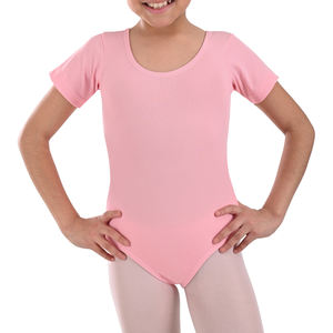 Conjunto de 3 Piezas de Leotardo de Manga Corta para Niña, Ropa de Baile para Entrenamiento - Product Image 5