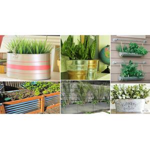 Jardinière d'intérieur en métal doré martelé à la main de luxe, pot à fleurs minimaliste de haute qualité sur pied pour la décoration de l'hôtel et du salon - Product Image 3