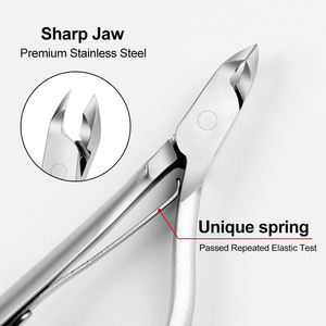 Pousse-cuticules en acier inoxydable de qualité supérieure, double tête, réutilisable, logo personnalisé, marque privée, vente en gros - Product Image 2