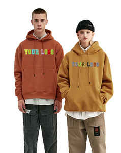 Sudadera con Capucha de Alta Calidad, Personalizada con Logotipo en Impresión 3D Puff, Talla Estadounidense, 100% Algodón, Impresión DTG, 300 Gsm, Sudadera para Hombre - Product Image 2