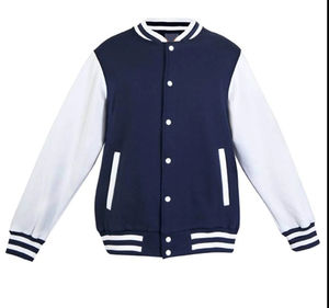 University Varsity Jacket 100% laine varsity baseball jacket brodé léger blanc professionnel College Varsity Men - Product Image 6
